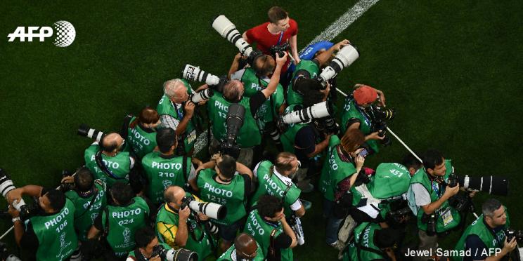SportFoto : « Sur le toit du monde », le récit en images du mondial de foot en Russie par l’AFP