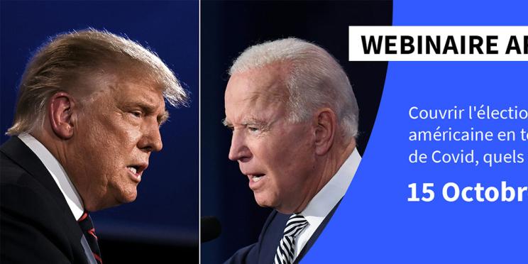 Webinaire AFPTV – 15 octobre : couvrir l’élection américaine en temps de Covid, quels enjeux ?