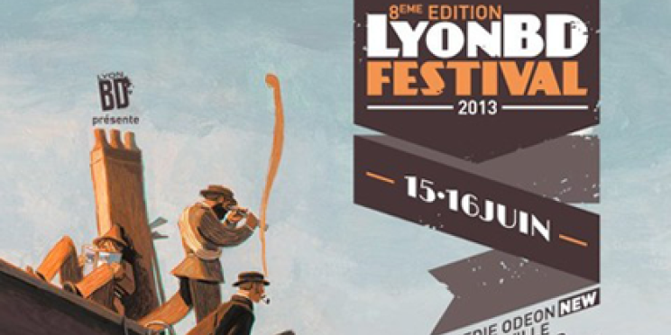 L’AFP en comic strip au festival de BD de Lyon