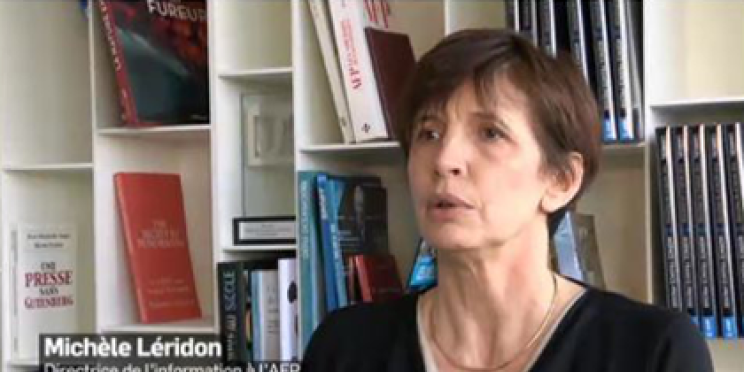 Michèle Léridon, directrice de l’Information de l’AFP, invitée de "La Nouvelle Edition" sur Canal+